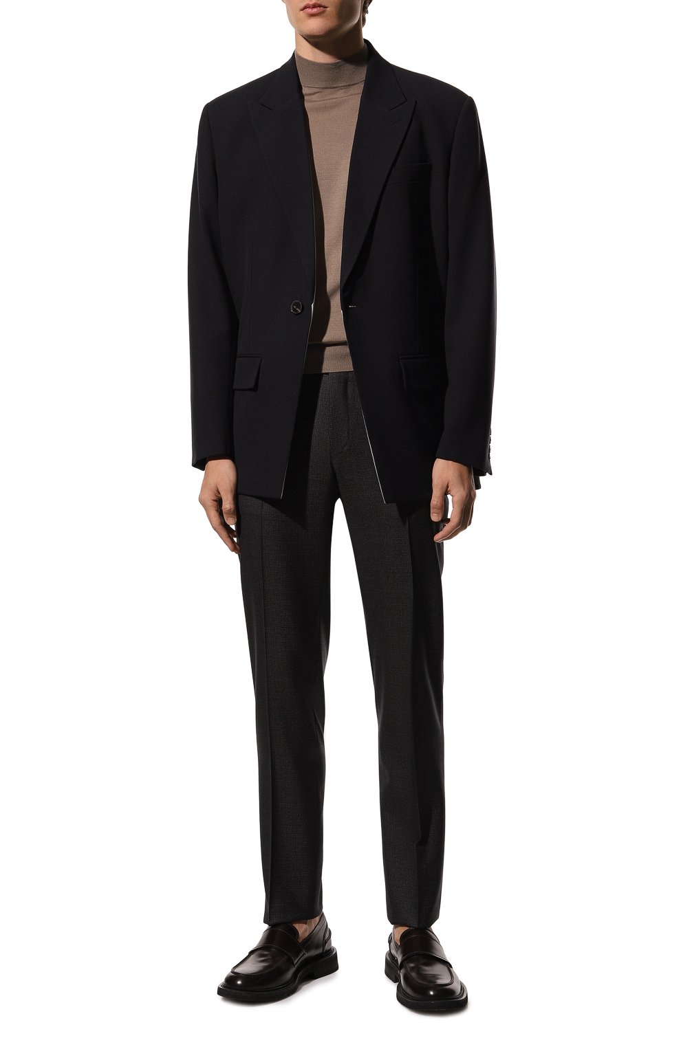 Водолазка из шерсти и шелка ANDREA CAMPAGNA, арт. LU1ML LSC18R, фото 2