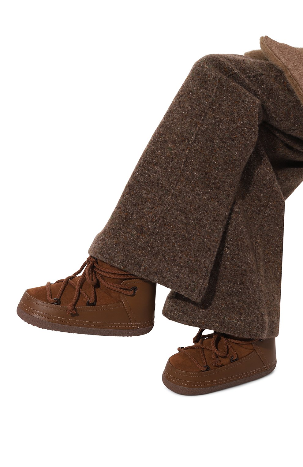 Замшевые полусапоги classic INUIKII, арт. 75101-007, фото 3