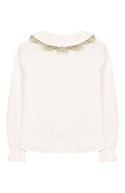 Хлопковая блуза с отделкой CAF, арт. 24.22-P0/9A-11A, фото 2