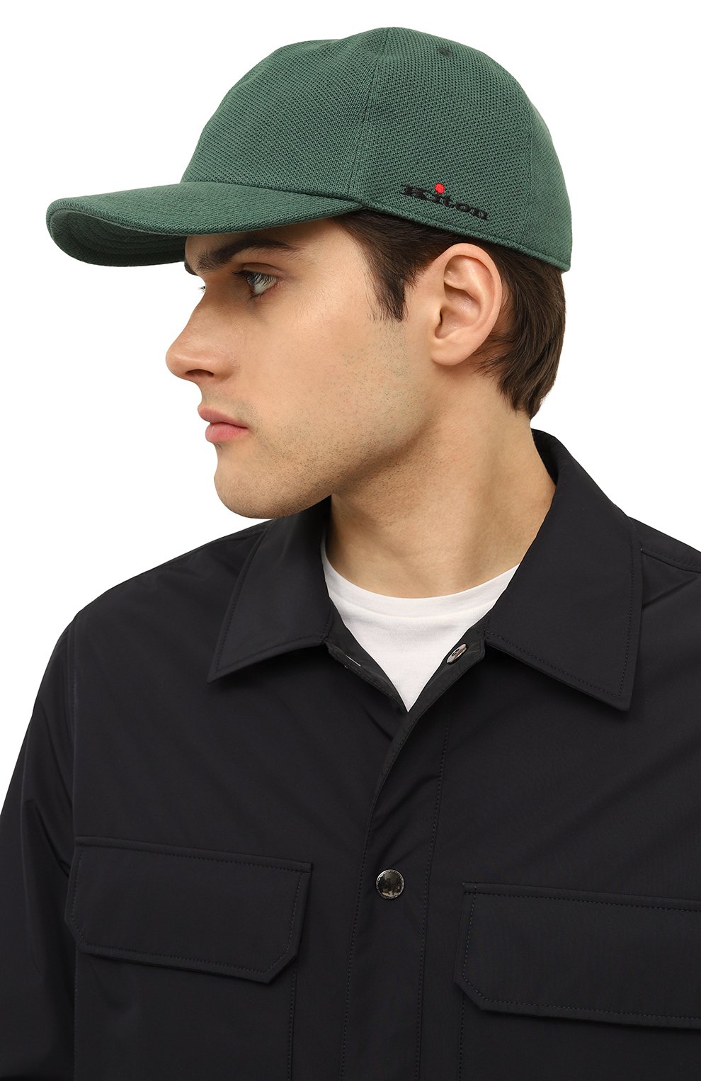 Хлопковая бейсболка KITON, арт. UCAPP25K0712D, фото 2