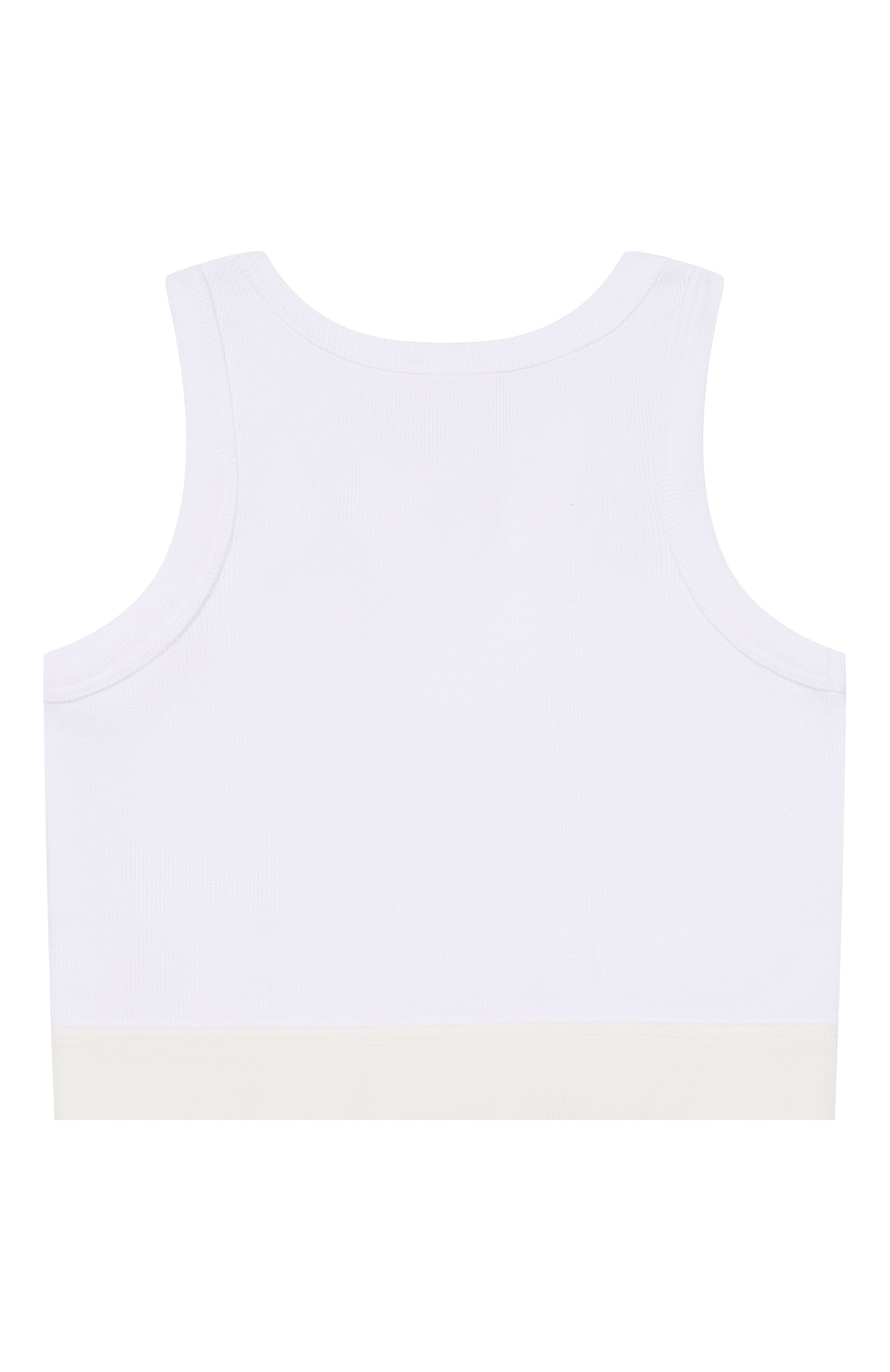 Хлопковый топ GIVENCHY белого цвета по цене 24700 руб., арт. H31223, фото 2 Хлопковый топ GIVENCHY, арт. H31223, фото 2