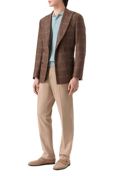 Мужские замшевые пенни-лоферы BARRETT, арт. 221U021.2/LIGHT CASHEMERE