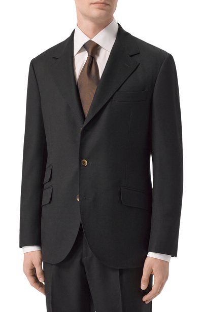 Мужской шерстяной костюм BRUNELLO CUCINELLI, арт. ME226LDWH
