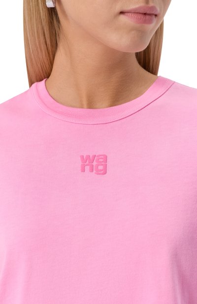 Хлопковая фу�тболка ALEXANDERWANG.T, арт. 4CC3241521, фото 5