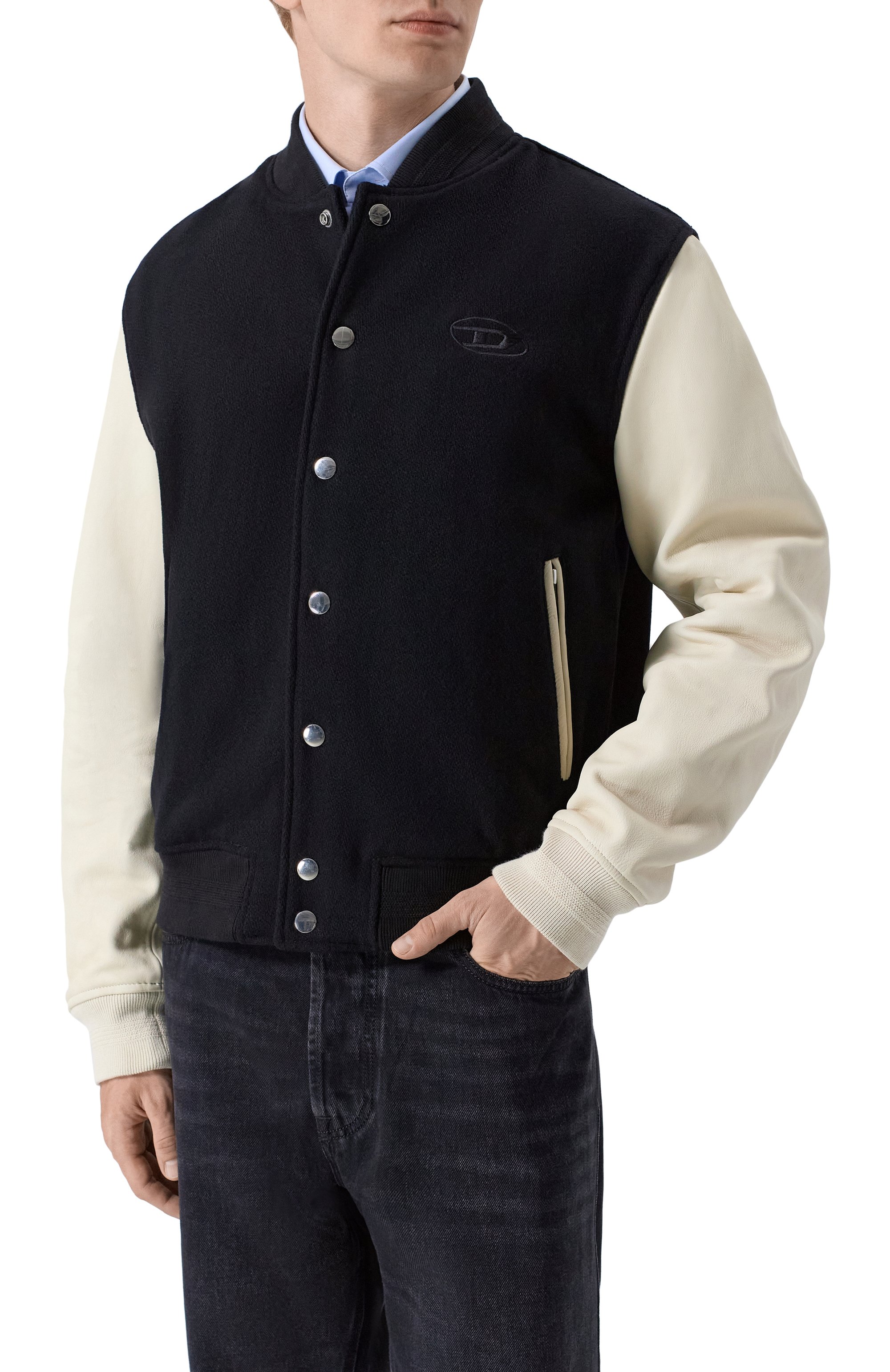 Комбинированный бомбер DIESEL, арт. A21164/0LHAL, фото 3