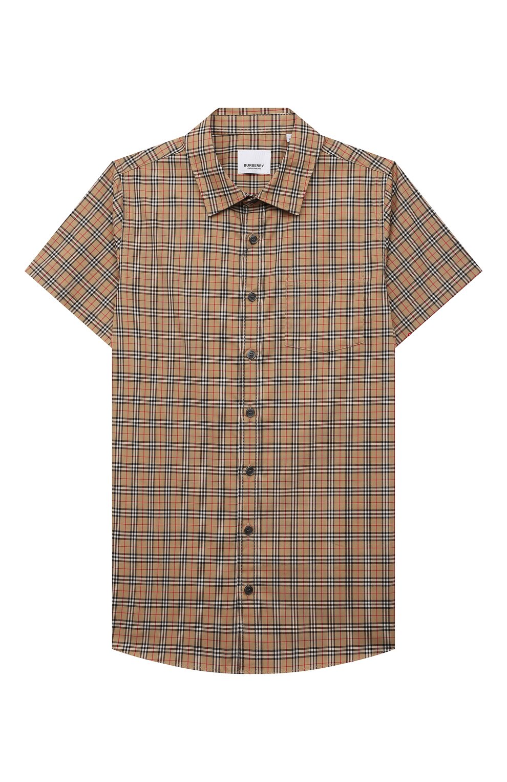 Хлопковая рубашка BURBERRY, арт. 8047745, фото 1