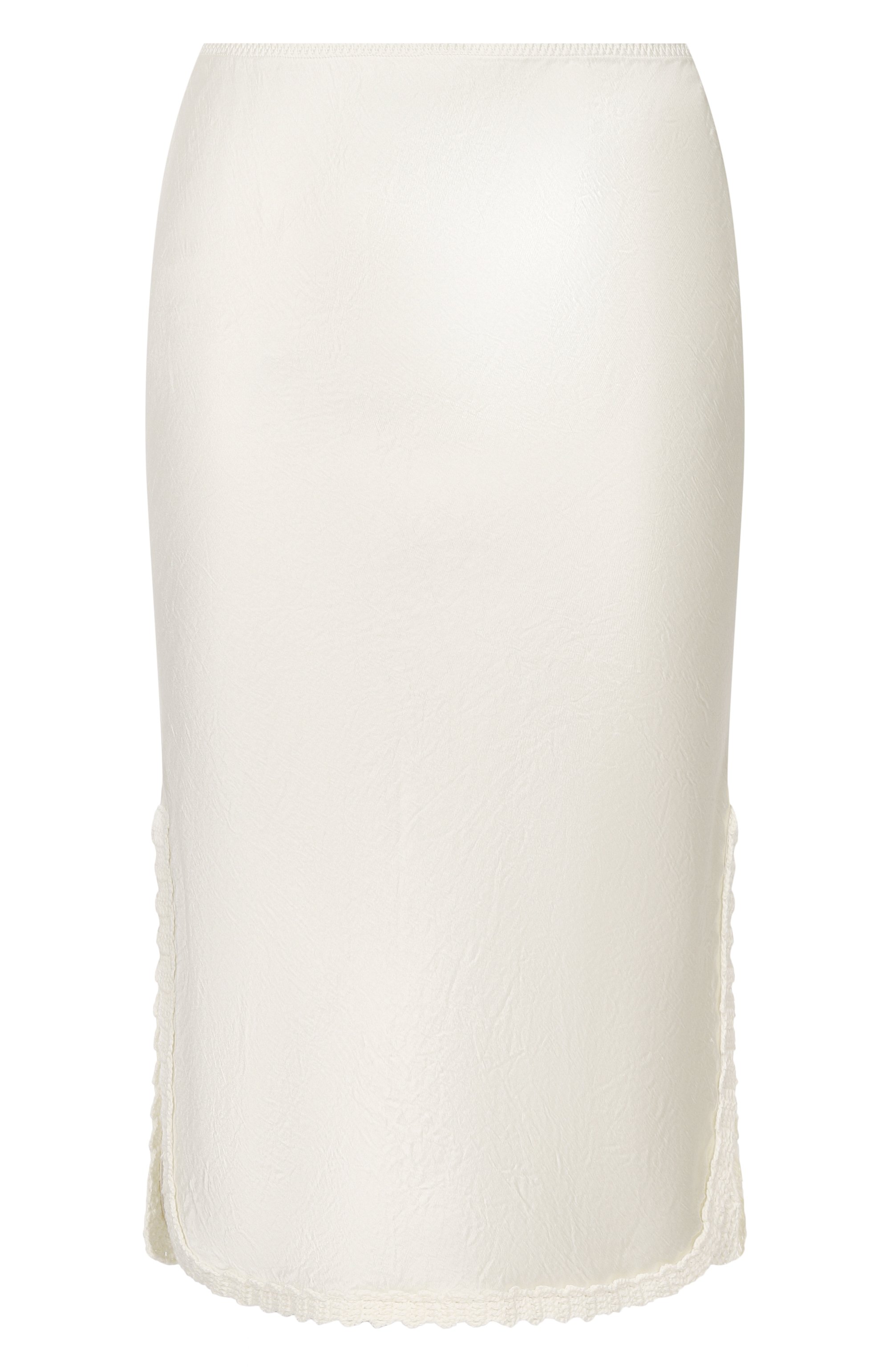 Юбка YUZEFI, арт. JUSTINE ACETATE CR0CHET SKIRT/SATEEN, фото 1
