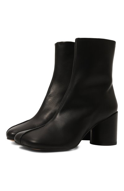 Женские кожаные ботильоны stitch-out MM6, арт. S59WU0249/P5000