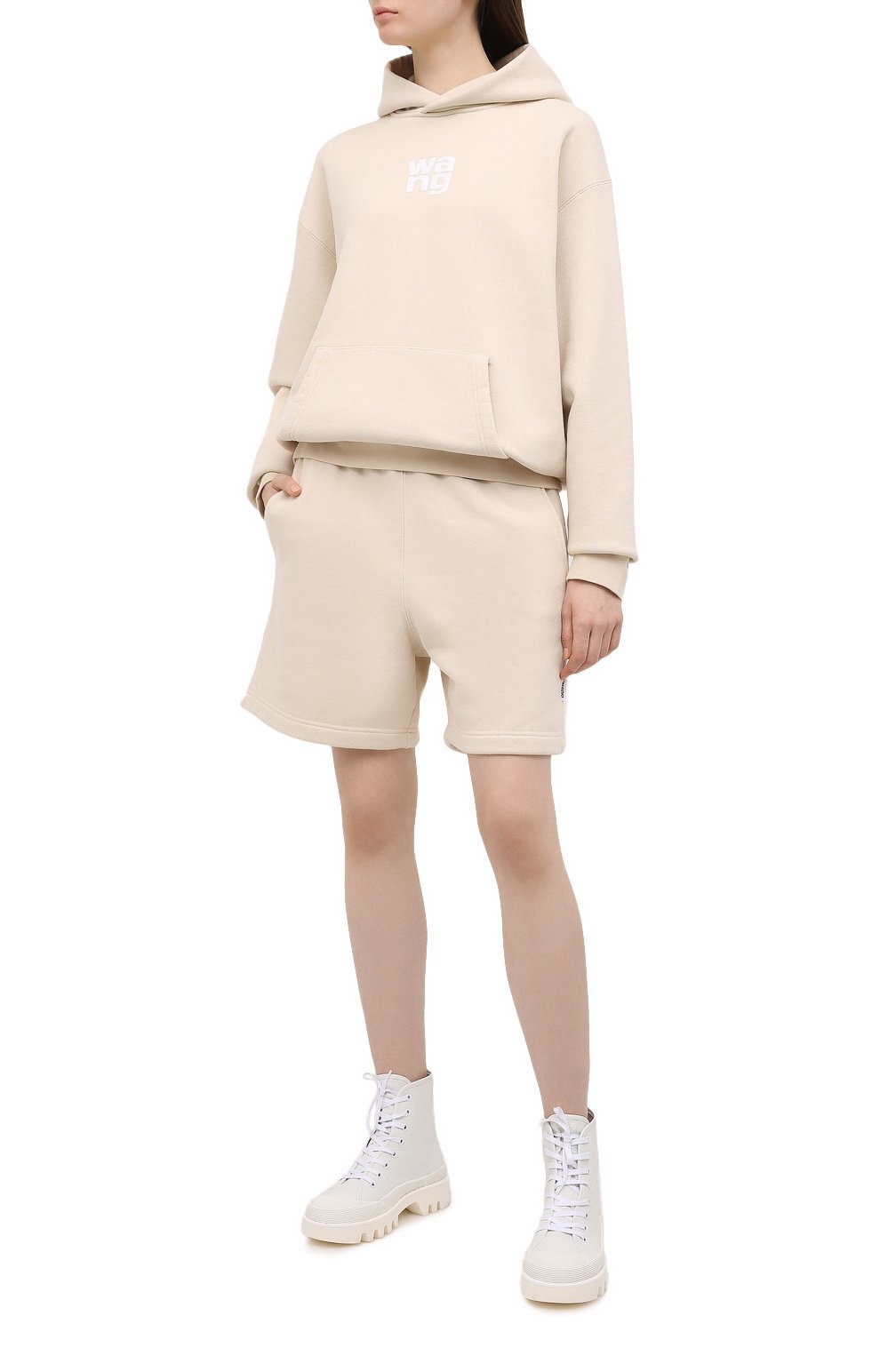 Хлопковое худи ALEXANDER WANG, арт. UCC1211023, фото 2