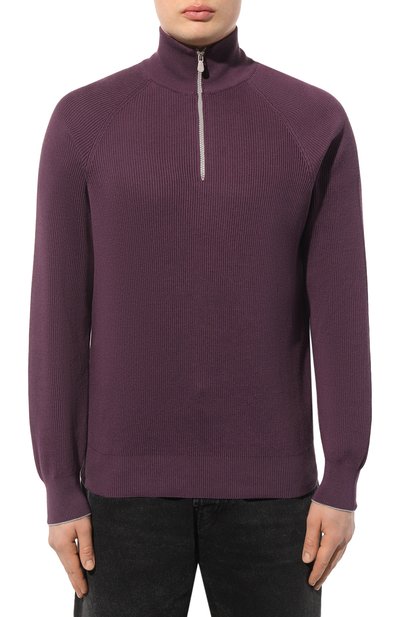 Хлопковый джемпер BRUNELLO CUCINELLI, арт. M2900B2021, фото 3