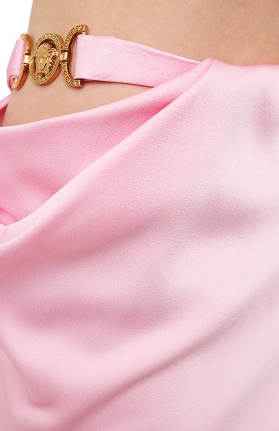 Юбка VERSACE светло-розового цвета по цене 79950 руб., арт. A89183/A224536, фото 5 Юбка VERSACE, арт. A89183/A224536, фото 5