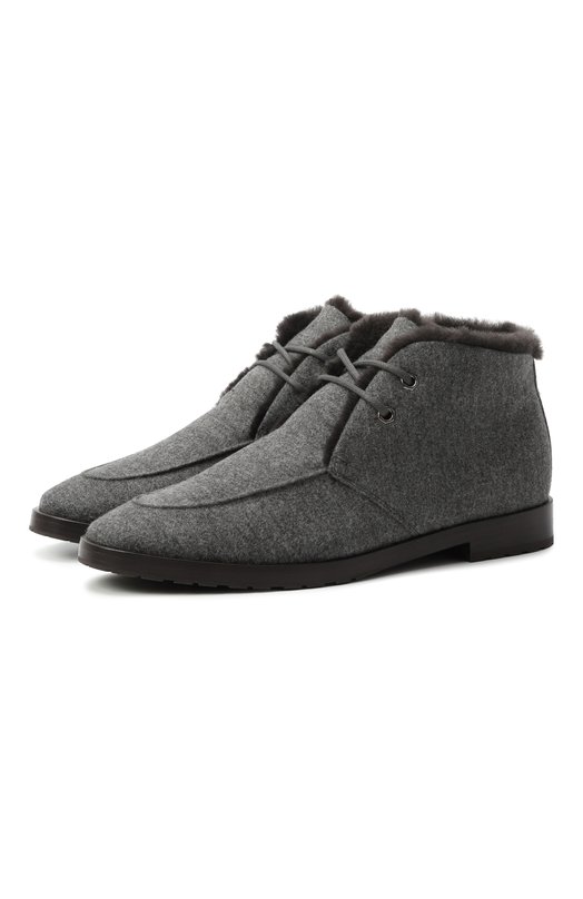 Текстильные ботинки Bougeotte LWB-TESCAS/SHEAINP-GR Серый LWB-TESCAS/SHEAINP-GR