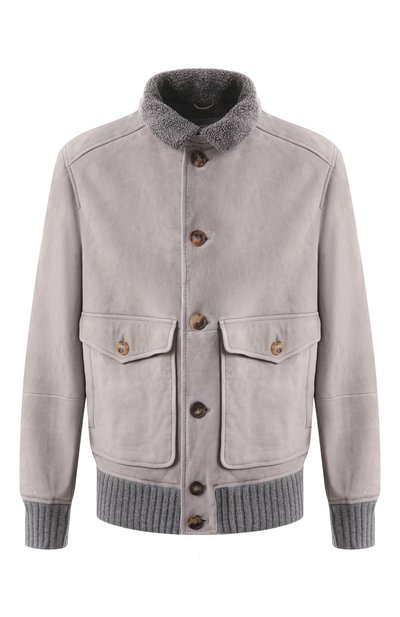 Мужская дубленка из овчины BRUNELLO CUCINELLI, арт. MPMLV1952