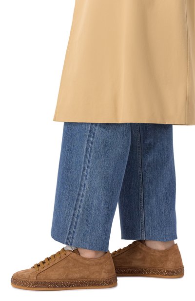 Замшевые кеды andrea LE SILLA, арт. 1616Y020M1PPARE/, фото 3