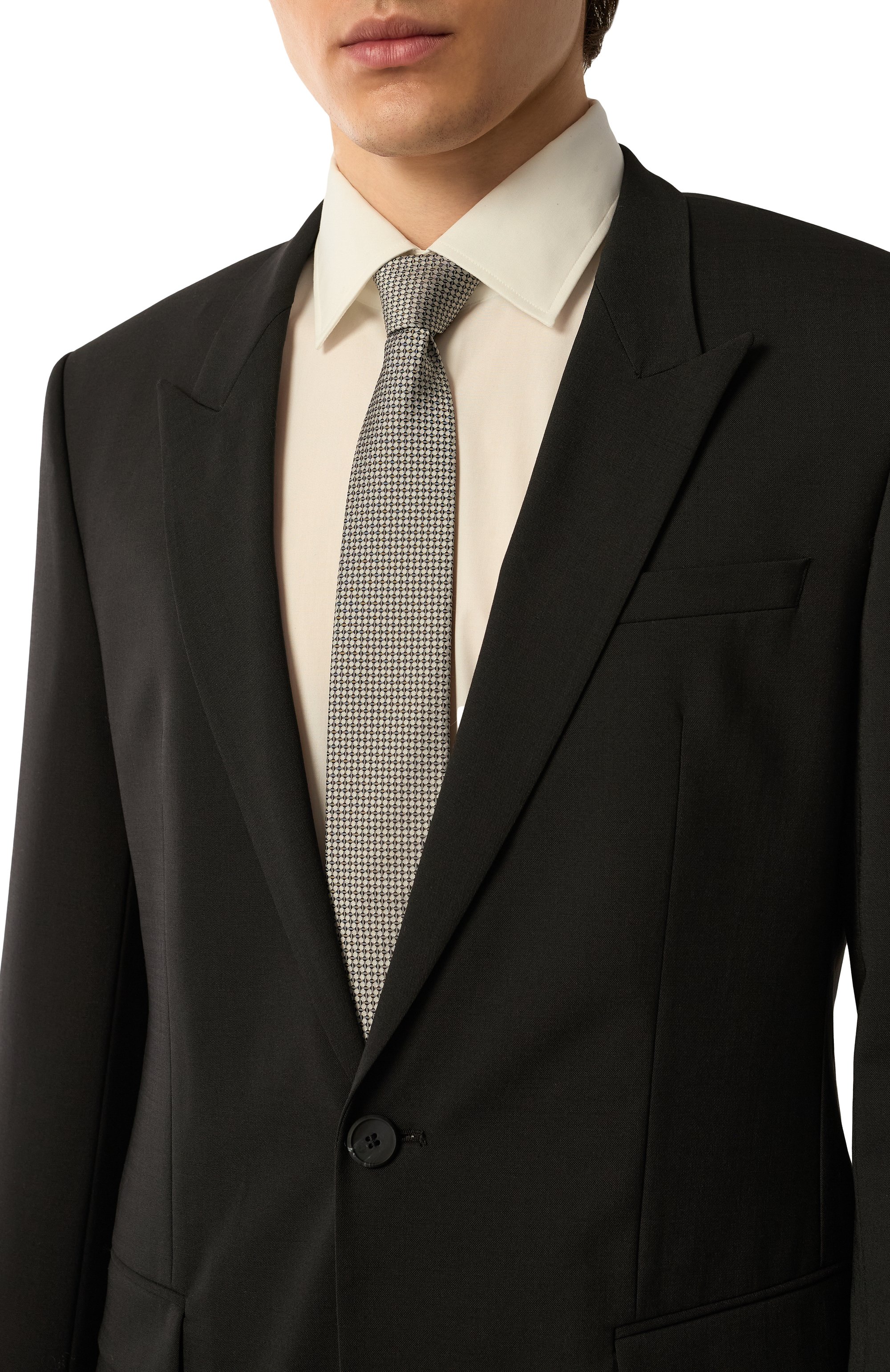 Шелковый галстук HUGO, арт. 50535177, фото 2