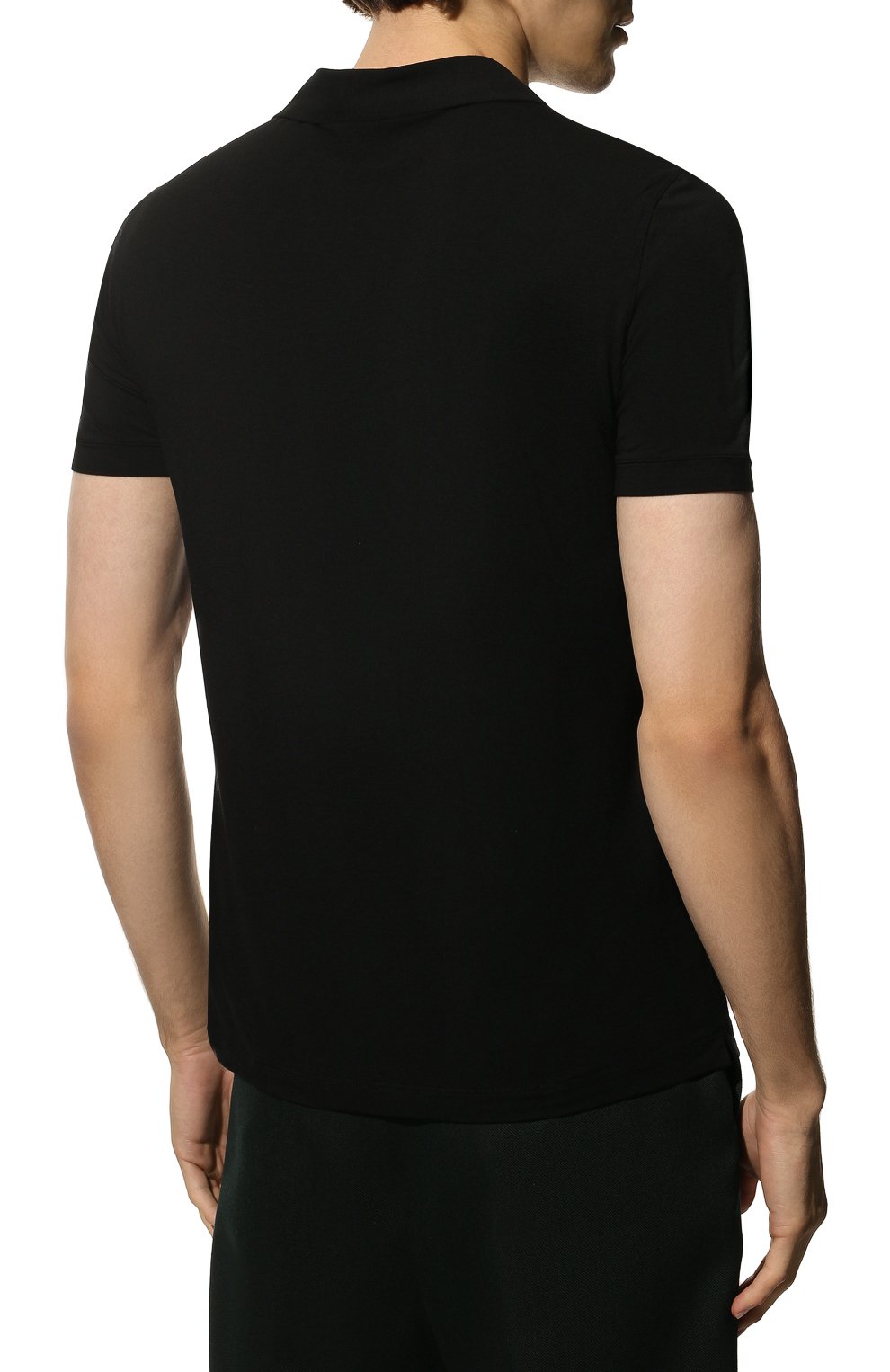 Поло из вискозы GIORGIO ARMANI, арт. 3GSF51/SJP4Z, фото 4