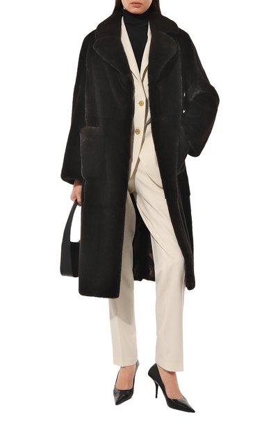 Шуба из меха норки VICTORIA KUSENKOVA, арт. 700200004470, фото 2