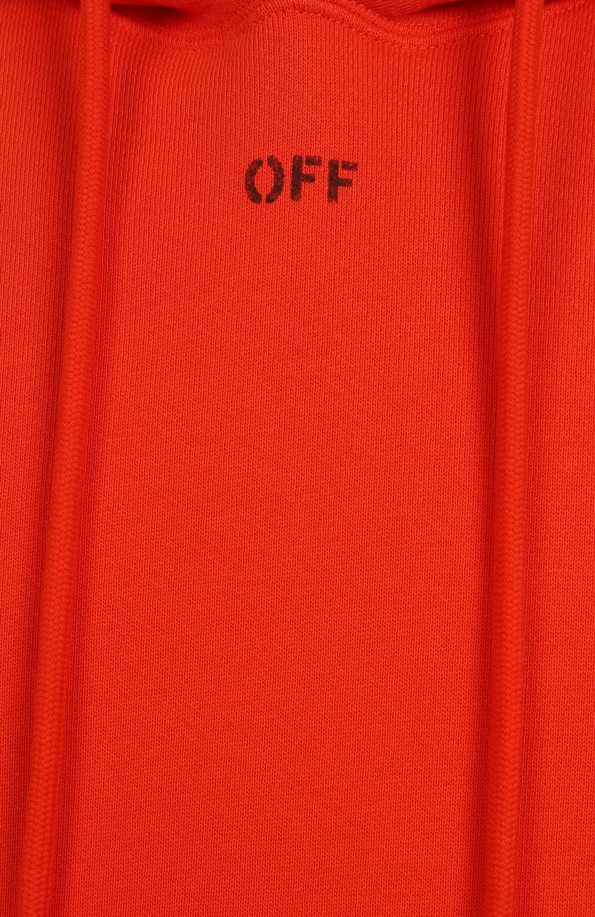 Хлопковое худи OFF-WHITE, арт. 0MBB085S25FLE00L, фото 6