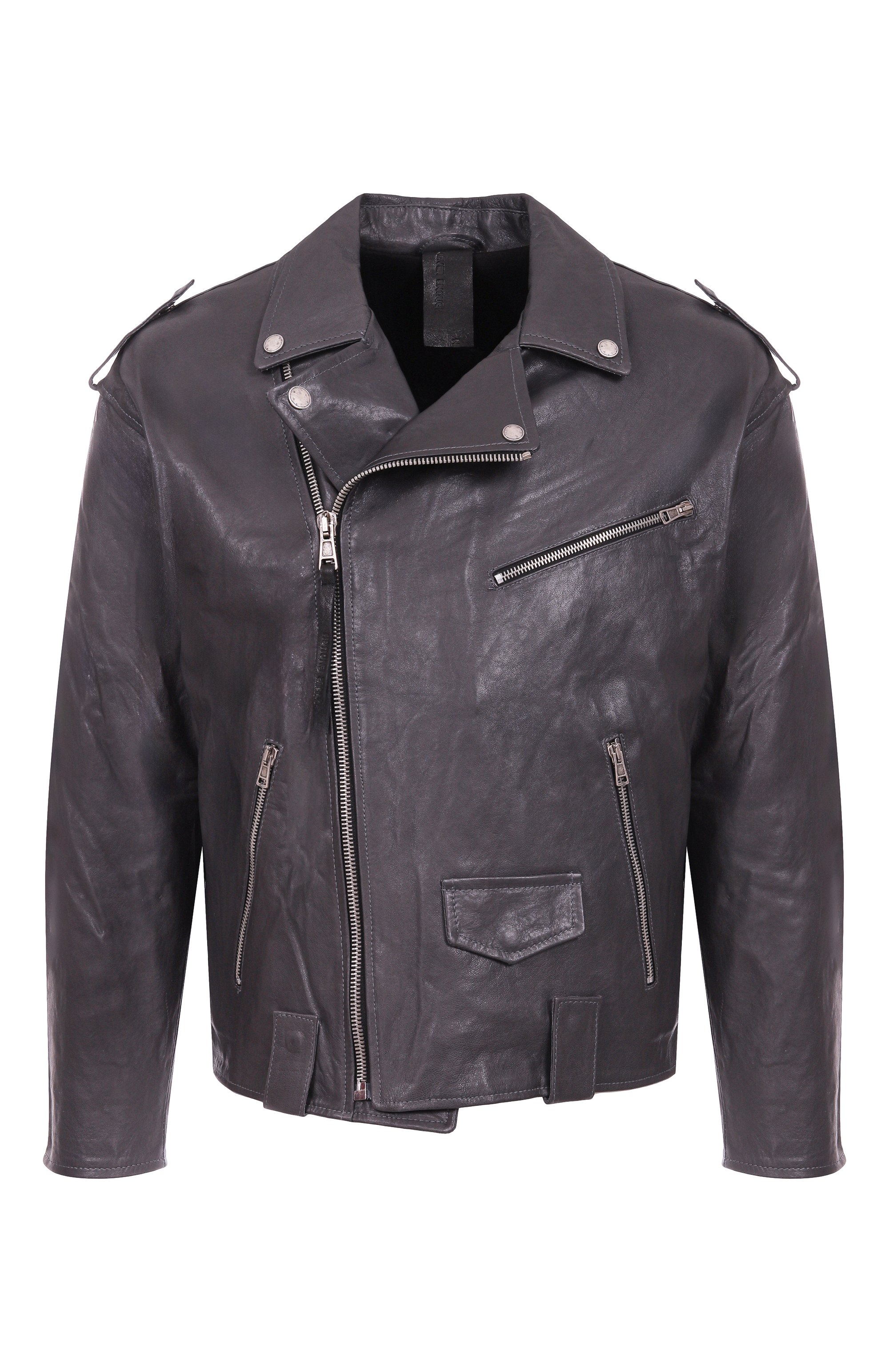 Кожаная куртка NEVER ENOUGH, арт. MJL072, фото 1