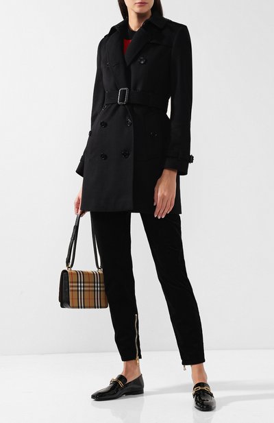 Пальто с поясом из смеси шерсти и кашемира BURBERRY, арт. 3926955, фото 2