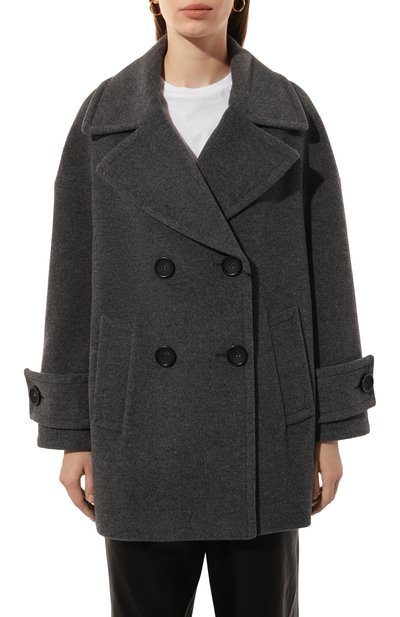 Полупальто из шерсти и кашемира CINZIA ROCCA, арт. UR28001/64D8, фото 3