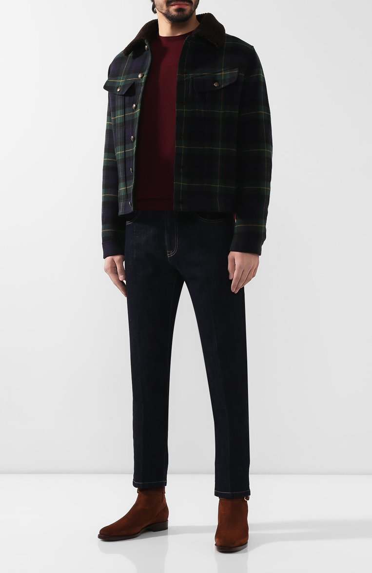 Шерстяная куртка с меховой подкладкой RALPH LAUREN, арт. 790750638, фото 1