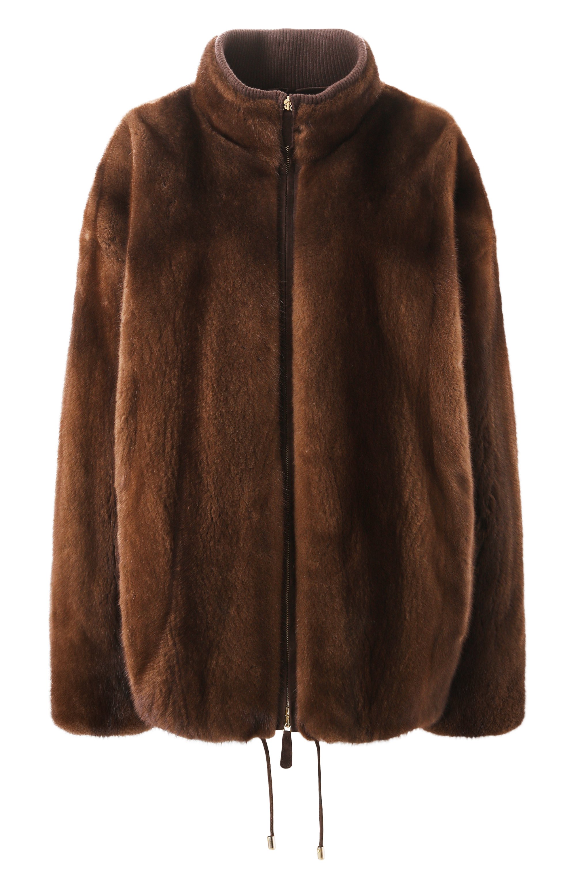 Шуба из норки MVST коричневого цвета по цене 1210000 руб., арт. FTRBCK-Y406V/F1150, фото 1 Шуба из норки MVST, арт. FTRBCK-Y406V/F1150, фото 1