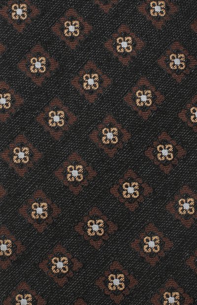 Галстук из шелка и шерсти ZEGNA черного цвета по цене 20700 руб., арт. Z8E31/18H, фото 3 Галстук из шелка и шерсти ZEGNA, арт. Z8E31/18H, фото 3