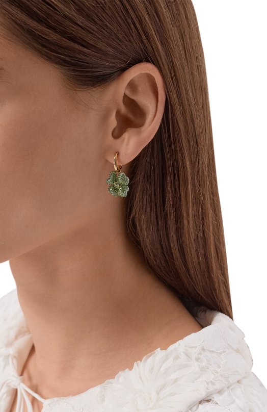 Серьги Idyllia с подвесками Swarovski 5742681 Разноцветный  5742681 Фото 2