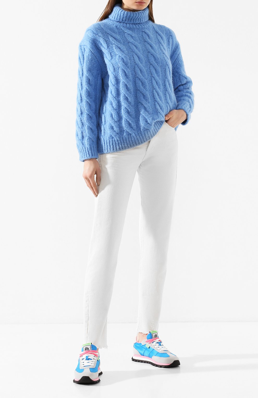 Комбинированные кроссовки jogger MARC JACOBS (THE), арт. M9002244, фото 2