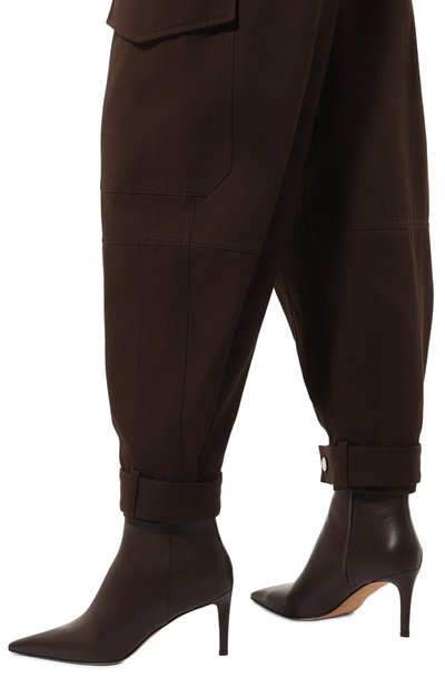 Кожаные ботильоны KITON, арт. D56823K0524F07, фото 3