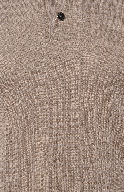 Поло из шерсти и шелка ZILLI, арт. KBP001M0230VSQA00, фото 5
