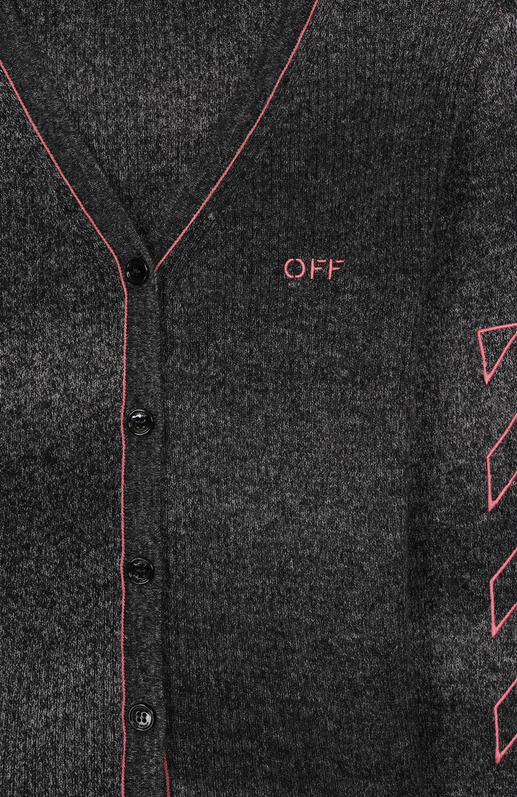 Шерстяной кардиган OFF-WHITE, арт. 0GHB006F25KNI001/12+, фото 3