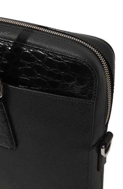 Сумка для ноутбука с отделкой из кожи каймана PRADA, арт. 2VE368-2EVL-F0002-TOL, фото 3