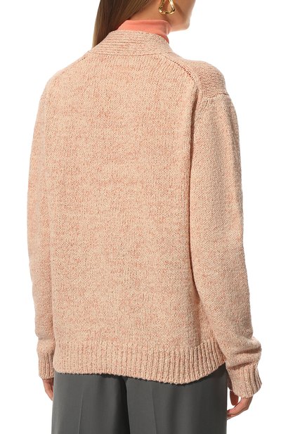 Кардиган из хлопка и шерсти JIL SANDER, арт. JPPU759505-WUY25028, фото 4