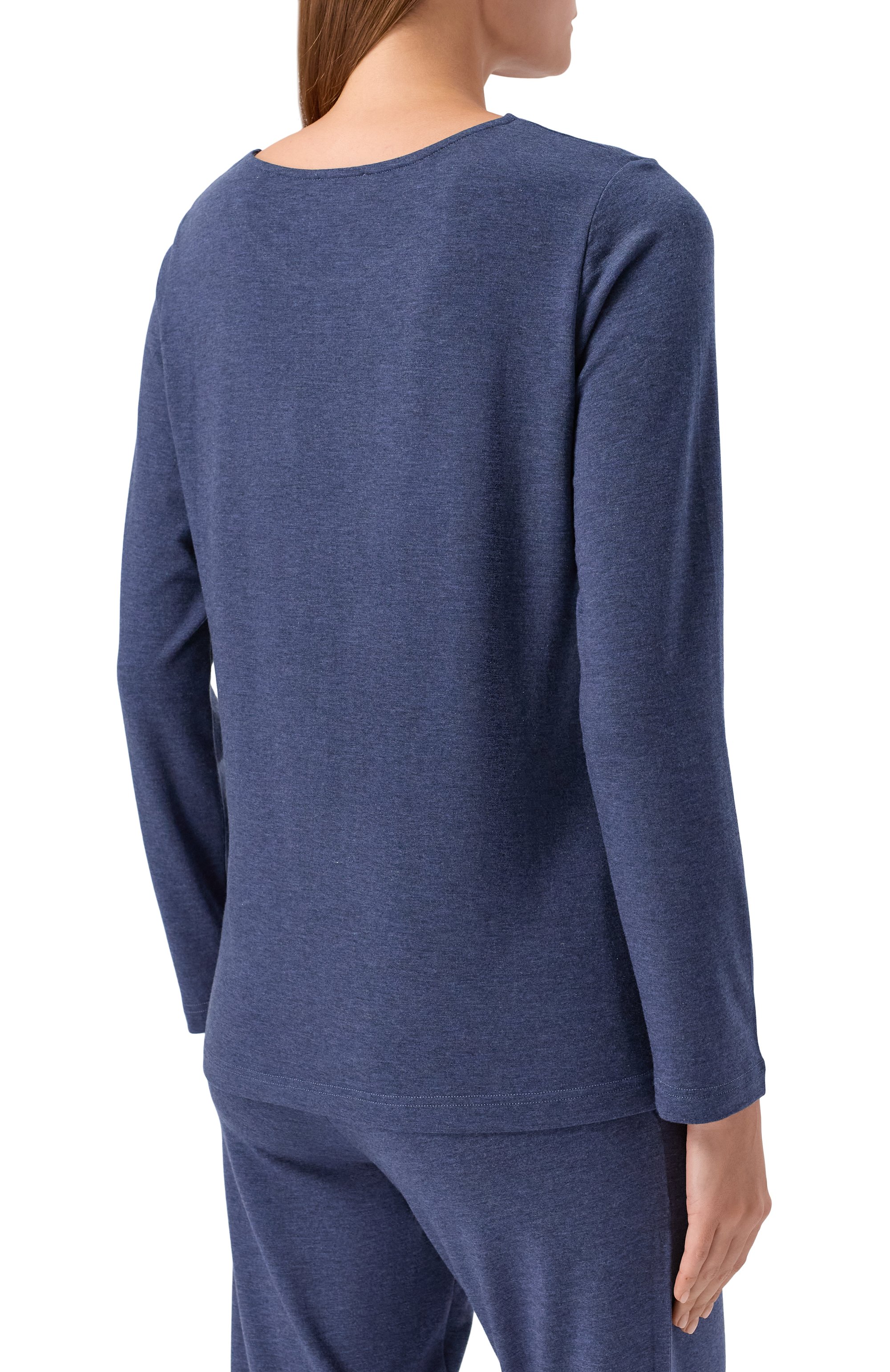 Лонгслив ZIMMERLI синего цвета по цене 17000 руб., арт. 8010-33005, фото 4 Лонгслив ZIMMERLI, арт. 8010-33005, фото 4