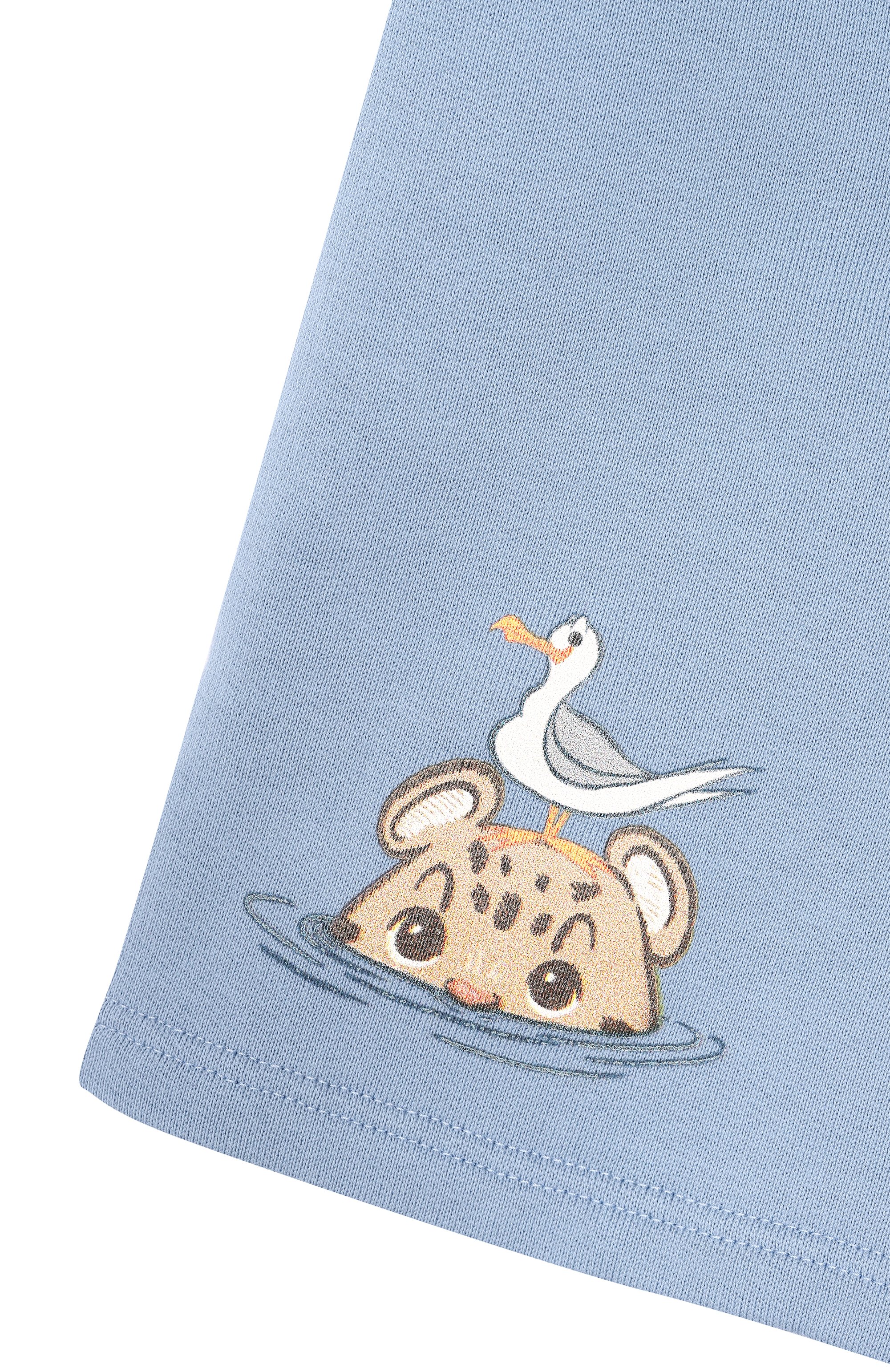 Хлопковые шорты DOLCE & GABBANA, арт. L1JQW0/G7PNF, фото 3