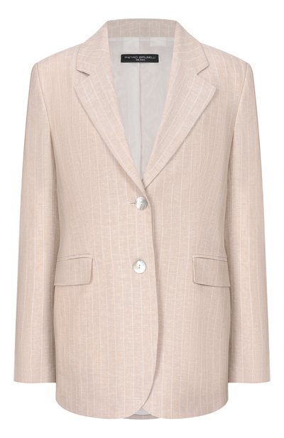 Женский жакет из вискозы и льна PIETRO BRUNELLI, арт. CB0170/LICUBA