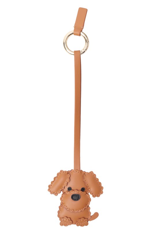 Кожаный брелок MC2 Saint Barth BCHARM01-00733I/BAG CHARM Коричневый BCHARM01-00733I/BAG CHARM