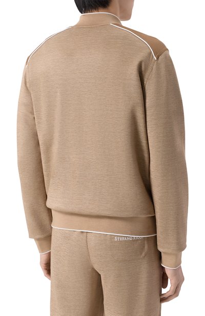 Толстовка из шелка и льна STEFANO RICCI, арт. K919052R31/T26103, фото 4