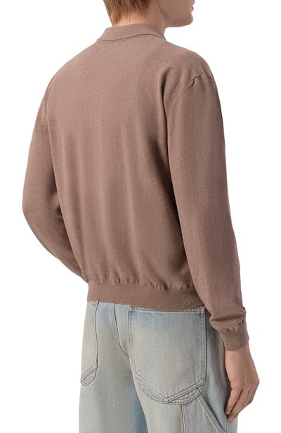 Хлопковое поло MAGLIANO бежевого цвета по цене 86250 руб., арт. MGSS26P001180, фото 4 Хлопковое поло MAGLIANO, арт. MGSS26P001180, фото 4