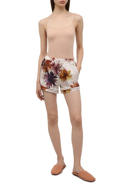 Шорты из хлопка и шелка ZIMMERLI кремового цвета по цене 14200 руб., арт. 5147-39080, фото 2 Шорты из хлопка и шелка ZIMMERLI, арт. 5147-39080, фото 2