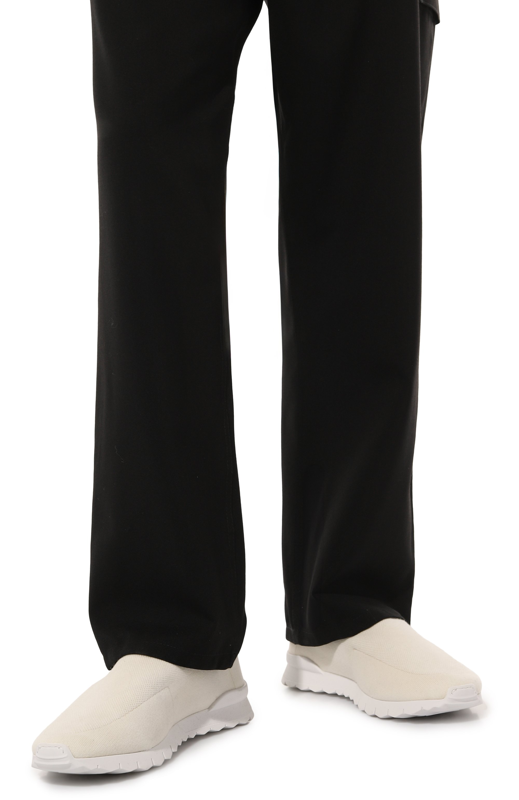 Текстильные кроссовки KITON, арт. USSA089N001046, фото 3