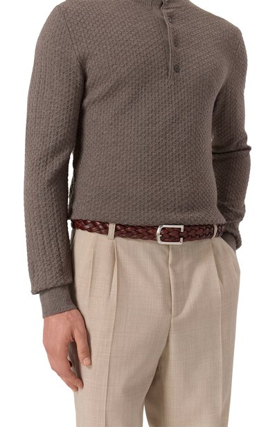 Кожаный ремень CORNELIANI, арт. 26V306-2620806, фото 2