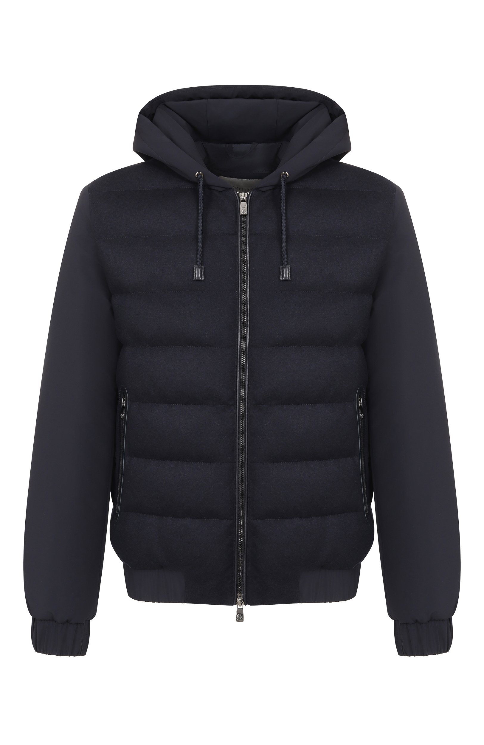 Утепленный бомбер CORNELIANI темно-синего цвета по цене 118000 руб., арт. 28L5U1/2A20112, фото 1 Утепленный бомбер CORNELIANI, арт. 28L5U1/2A20112, фото 1