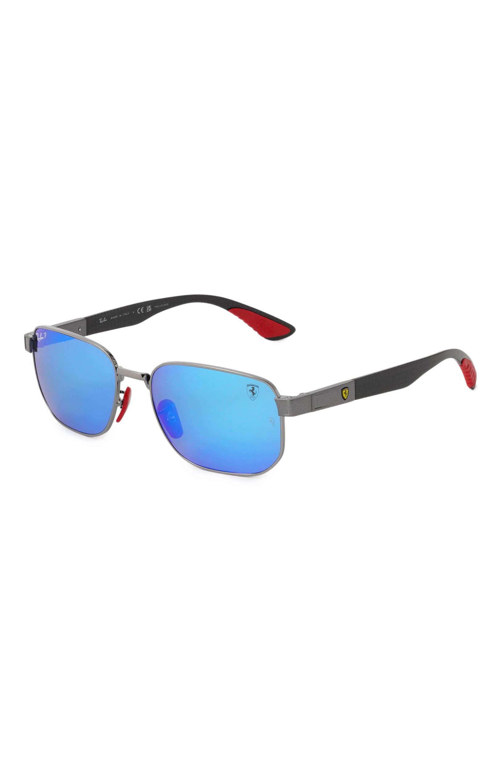 Солнцезащитные очки ray-ban x scuderia ferrari RAY-BAN голубого цвета по цене 47000 руб., арт. 8329M-F0014L, фото 1 Солнцезащитные очки ray-ban x scuderia ferrari RAY-BAN, арт. 8329M-F0014L, фото 1