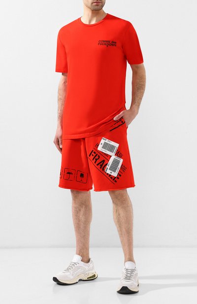Хлопковые шорты COMME DES FUCKDOWN, арт. CDFU402, фото 2