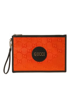 Мужской футляр для документов off the grid GUCCI оранжевого цвета, арт. 625598 H9HAN | Фото 1 (Материал: Текстиль, Синтетический материал; Кросс-КТ: футляры для документов; Материал сплава: Проставлено; Нос: Не проставлено)