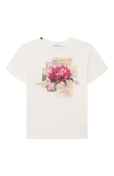 Хлопковая футболка DOLCE & GABBANA, арт. L5JTNK/G7QUT