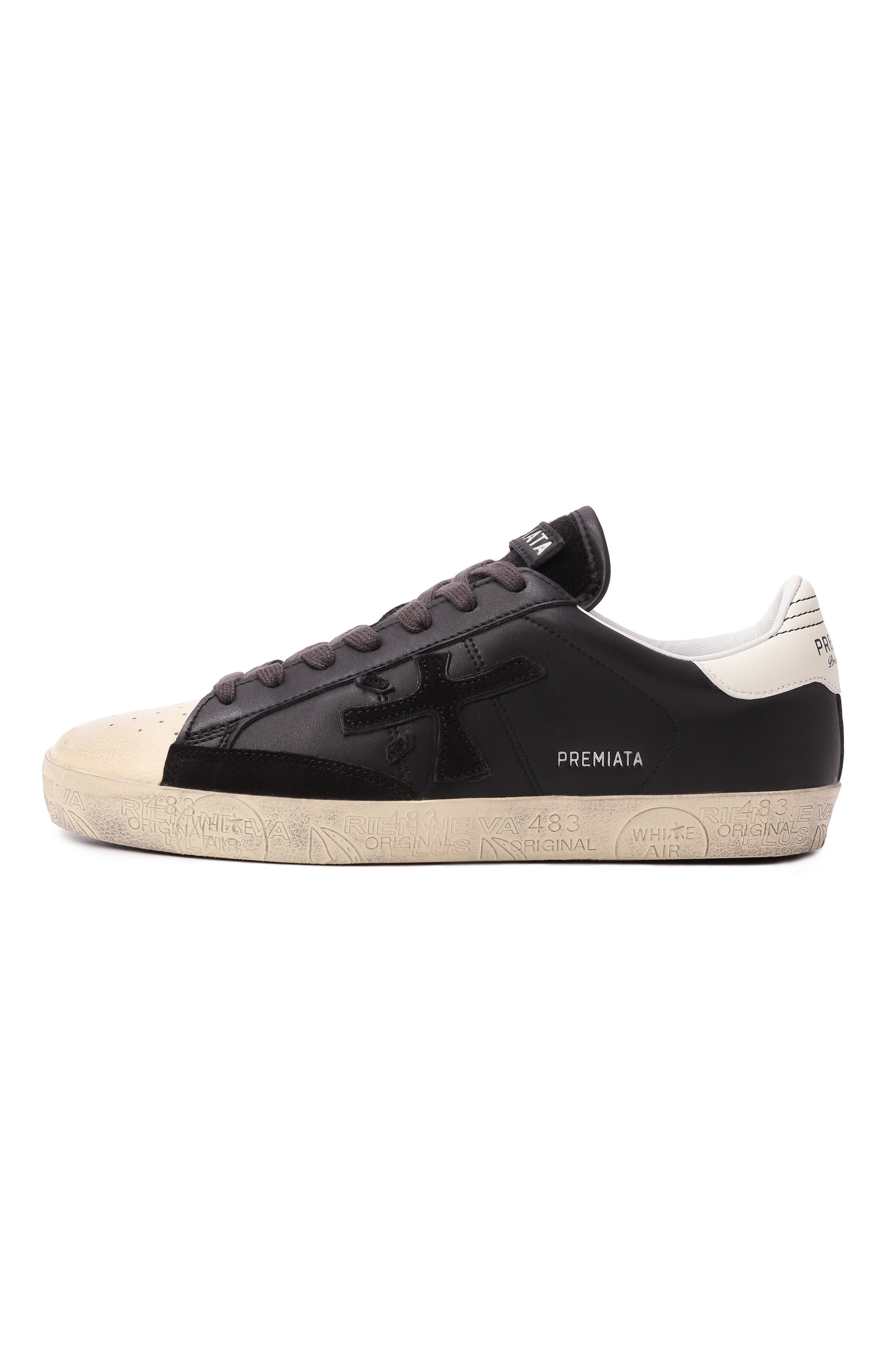 Кожаные кеды steven-d PREMIATA, арт. STEVEND/VAR 7632, фото 4